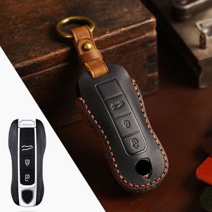 Porsche Leather Car Key Cover