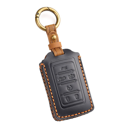 Jeep Leather Car Key Cover 5,6 Button