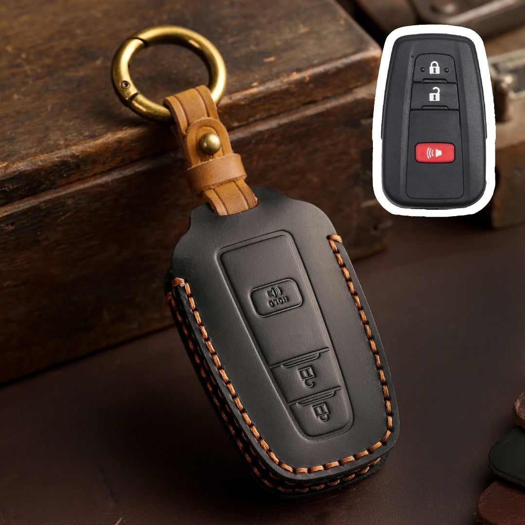 Toyota Camry Leather Car Key Cover 2,3,4 Button