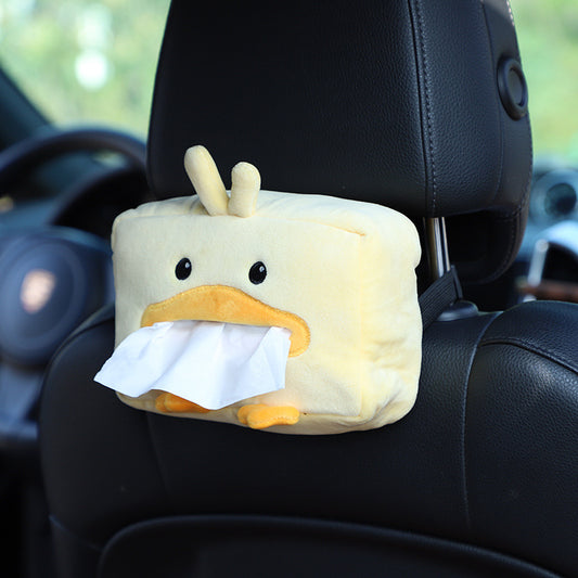 Carsine Cartoon car tissue box duck