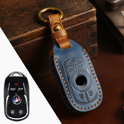 Buick GL8 GL6 Leather Car Key Cover 4,5,6 Button