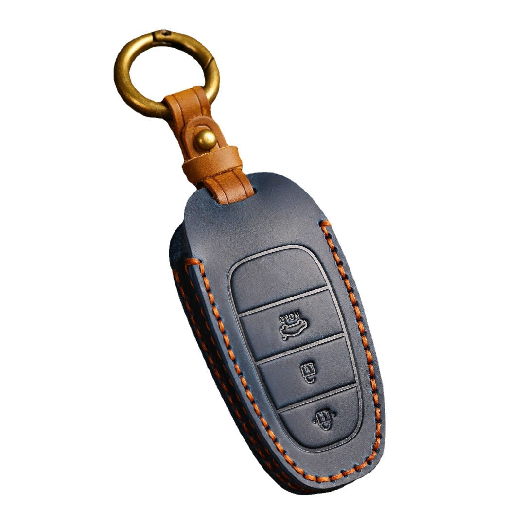 Hyundai STARIA SONATA Leather Car Key Cover 3,4,5,7 Button