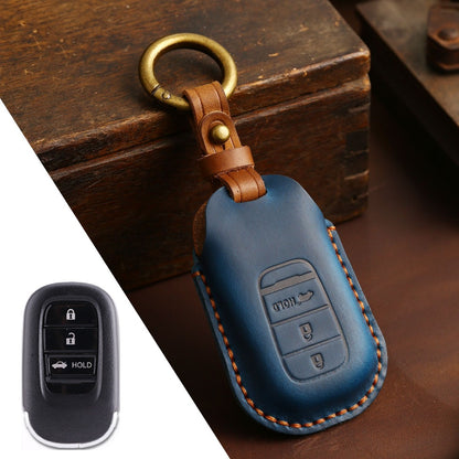 Honda Civic Leather Car Key Cover 2,3,4 Button