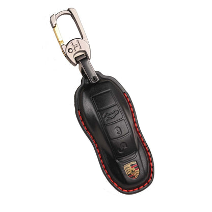 Porsche Leather Car Key Cover