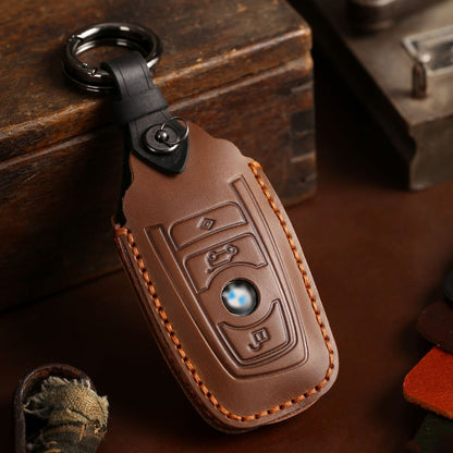 BMW Leather Car Key Cover 2,3 Button