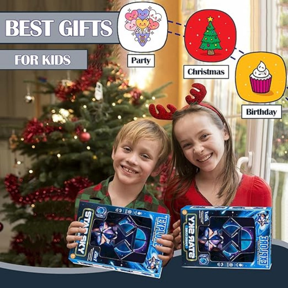 Spielzeug für Jungen und Mädchen im Alter von 8–12 Jahren, Geschenke für Infinity Cube, Zappelspielzeug für Geburtstagsgeschenke, Geschenkideen