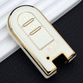 Carsine Golden Edge TPU key fob cover for Toyota Passo Daihatsu Boon Move - back view