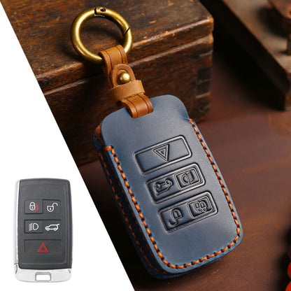 Land Rover Jaguar Leather Car Key Cover