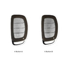 Hyundai Autoschlüsselhülle aus Leder mit 4 Tasten