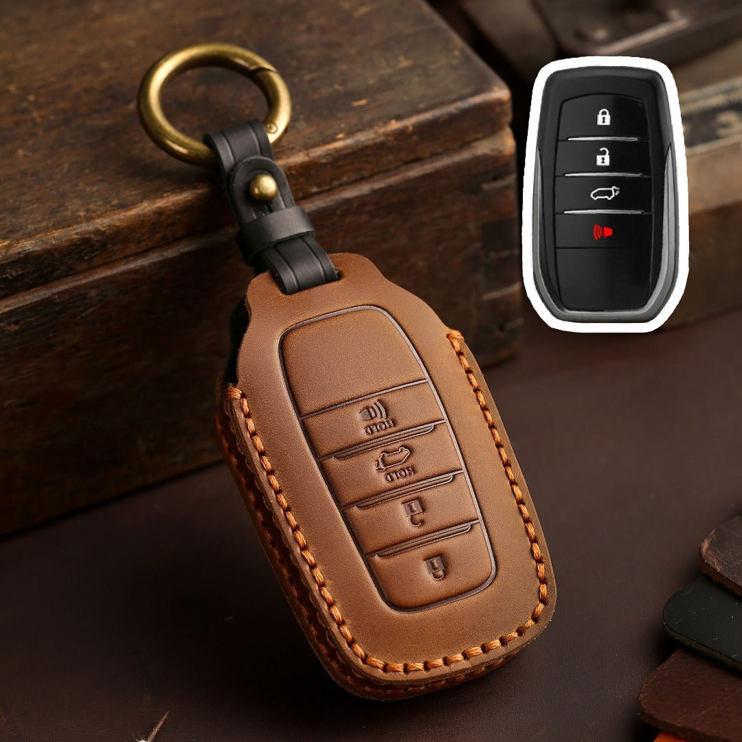 Toyota Sena Grevia Alphard Vellfire Leather Car Key Cover 4,5,6 Button