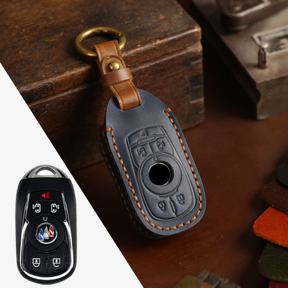 Buick GL8 GL6 Leather Car Key Cover 4,5,6 Button