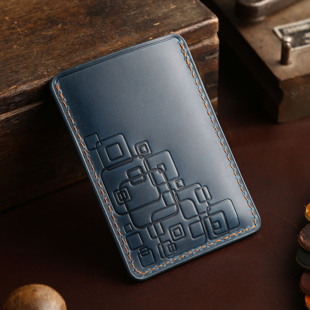 Tesla Leather Card Car Key Cover