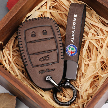 Alfa Romeo Leather Car Key Case