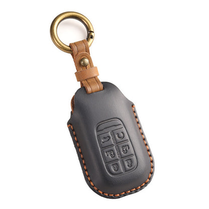 Honda Odyssey Elysion Leather Car Key Cover 5,6 Button