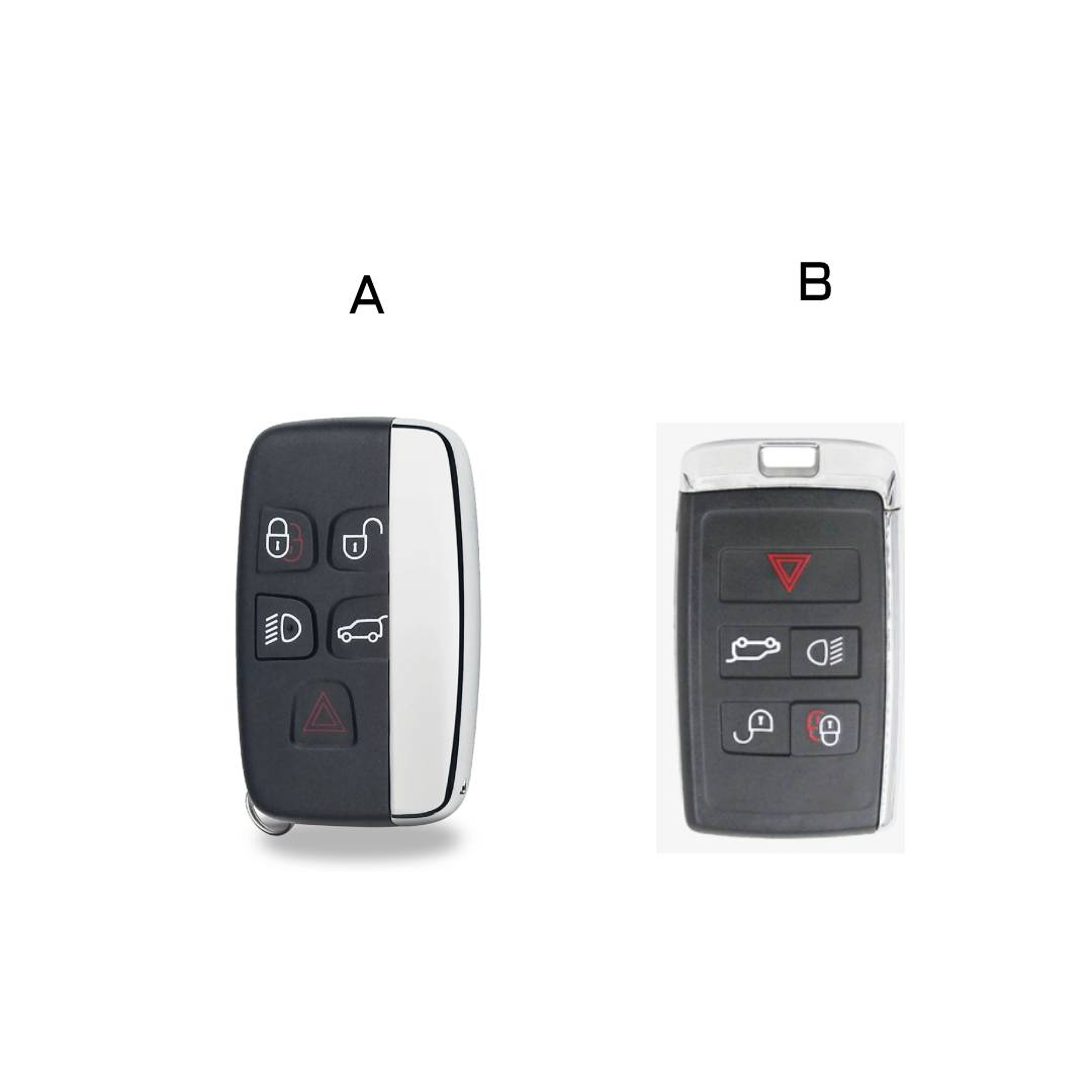 Étui à clés en cuir Land Rover/Jaguar | Cuir pleine fleur fait main | Ajustement précis pour les modèles 2010-2025