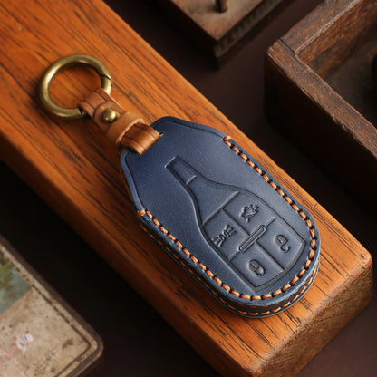 Maserati Leather Car Key Cover