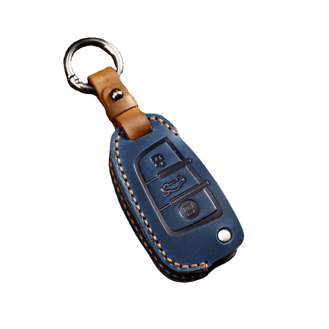 Audi A4L Q3 A3 Leather Car Key Cover