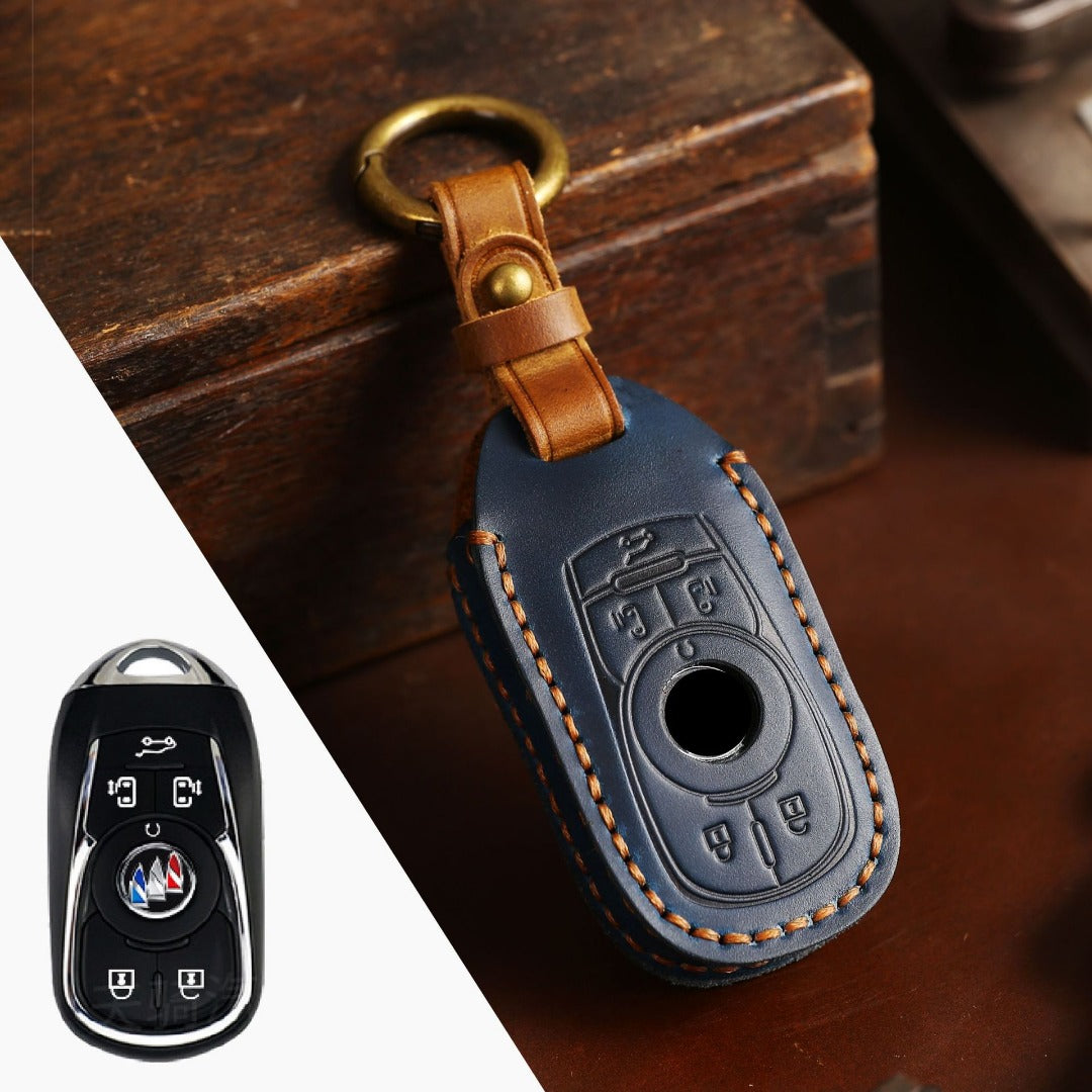 Buick GL8 GL6 Leather Car Key Cover 4,5,6 Button