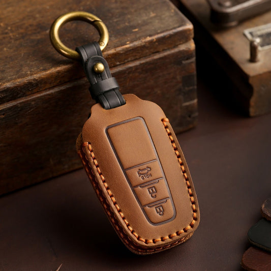 Toyota Camry Leather Car Key Cover 2,3,4 Button