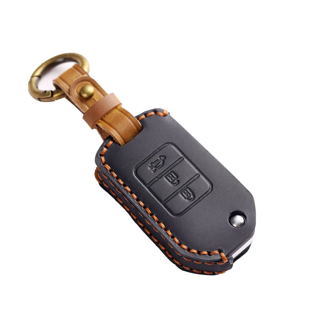 Honda Leather Car Key Cover 3 Button