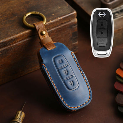 Nissan Teana Leather Car Key Cover 2,3,4,5 Button