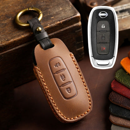 Nissan Teana Leather Car Key Cover 2,3,4,5 Button