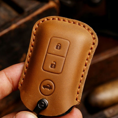 Toyota Leather Car Key Cover 3 Button