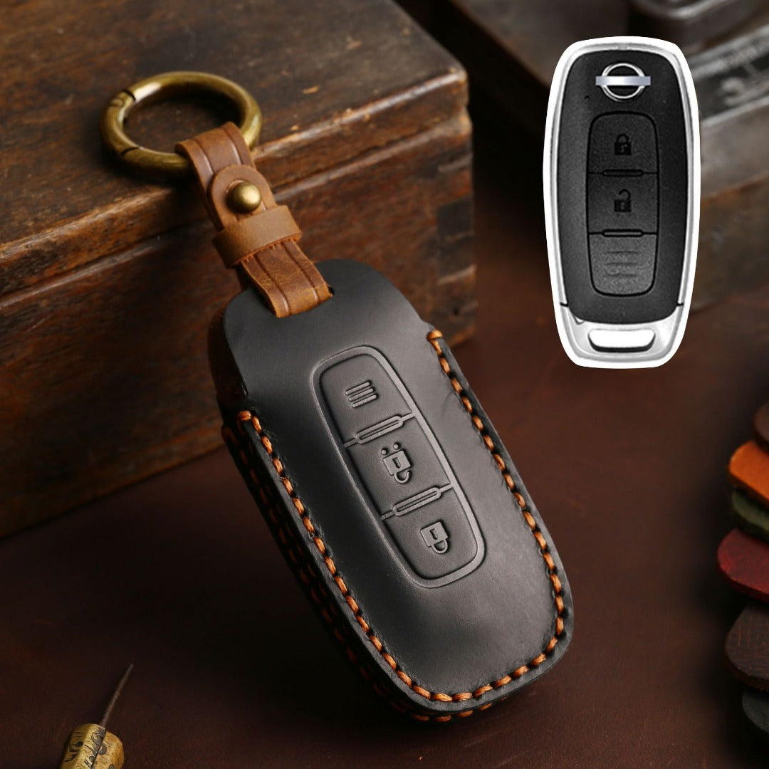 Nissan Teana Leather Car Key Cover 2,3,4,5 Button