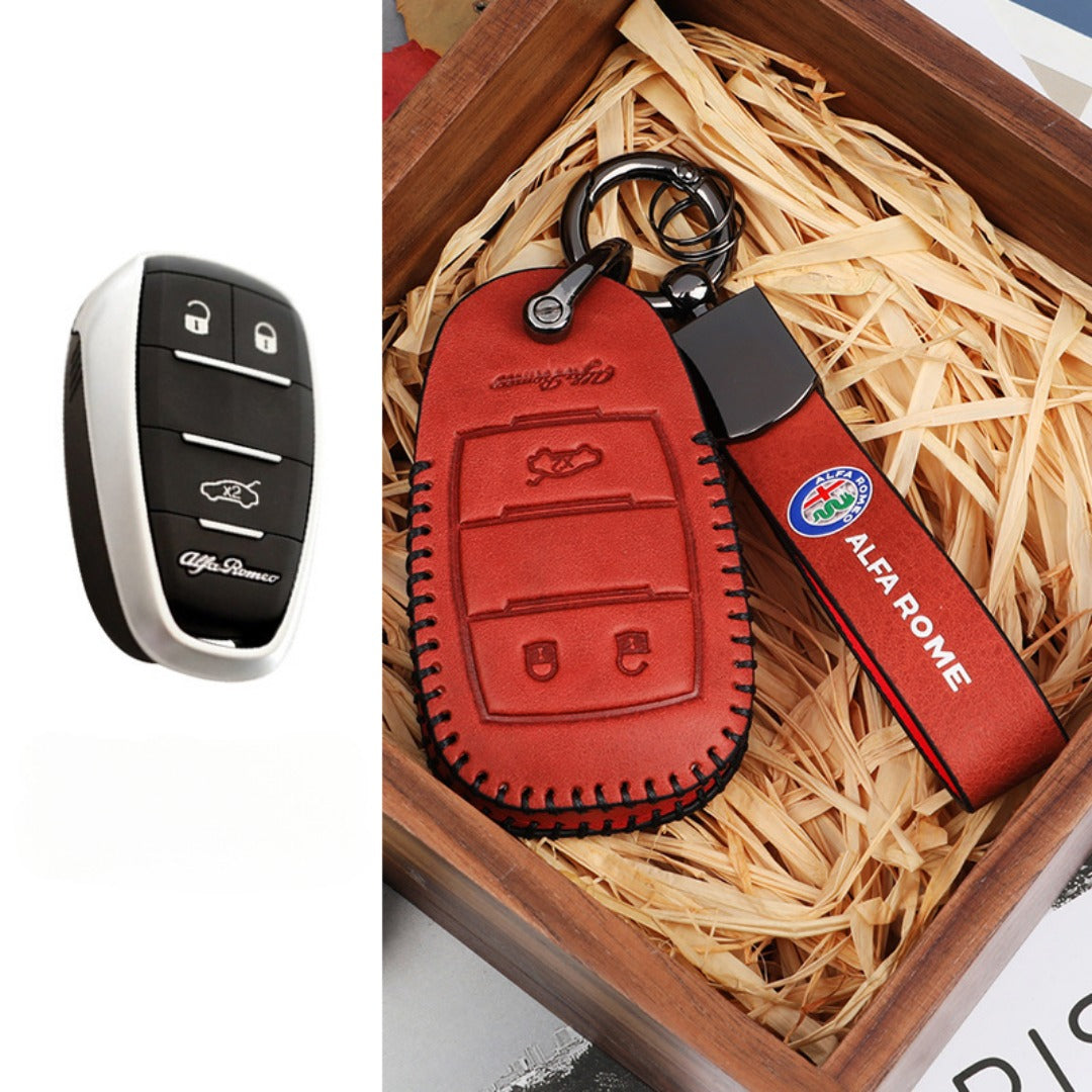 Alfa Romeo Leather Car Key Case – Carsine