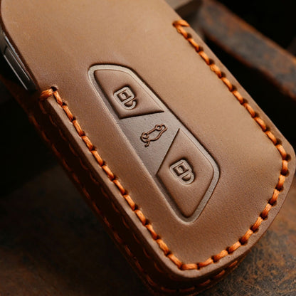 Volkswagen Golf 8 Touron ID6X ID4X ID6 Leather Car Key Cover 3,5 Button