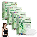 Moringa Berberine Patches,2026 Upgraded Moringa 10-in-1 Nano Microdarts Patch,Suitable for All Skin Types Natural Herbal Body Patch for Women Men