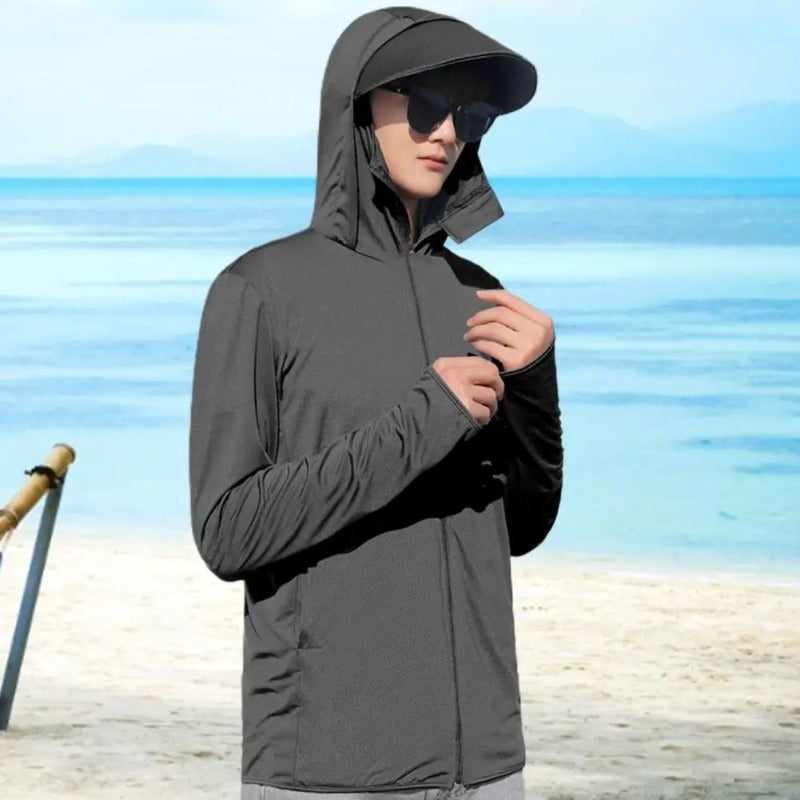 Carsine Men's UV protection sun protection clothing