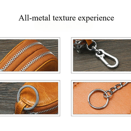 Leather Double Layer Car Key Bag Suitable for All Models