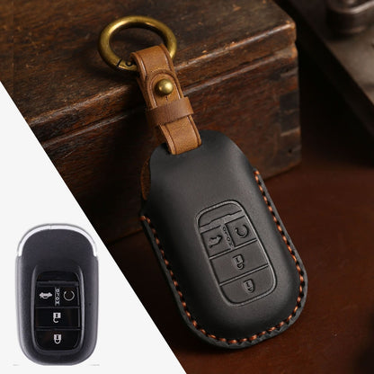 Honda Civic Leather Car Key Cover 2,3,4 Button