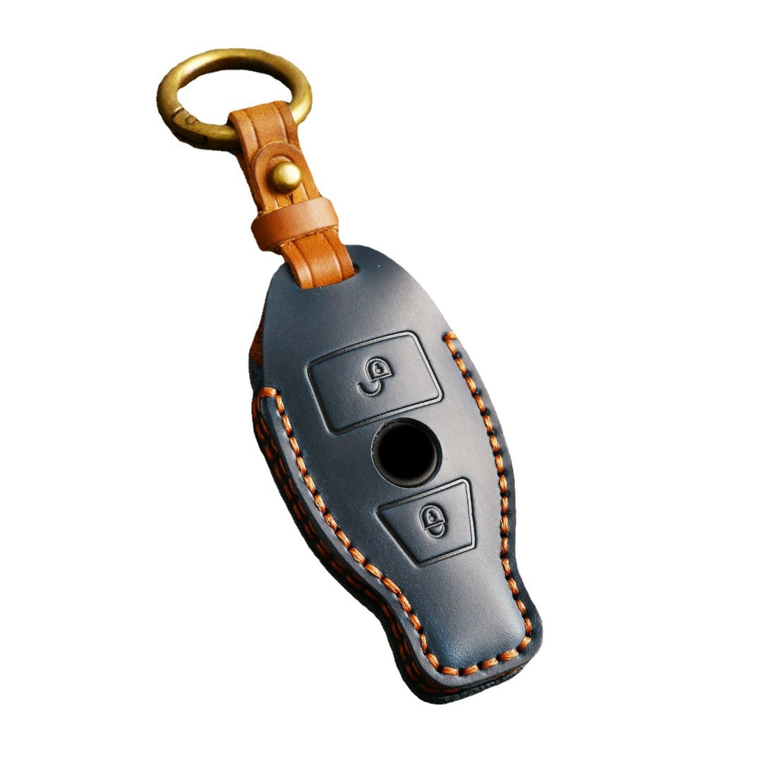 Mercedes Benz Leather Car Key Cover 2,3 Button