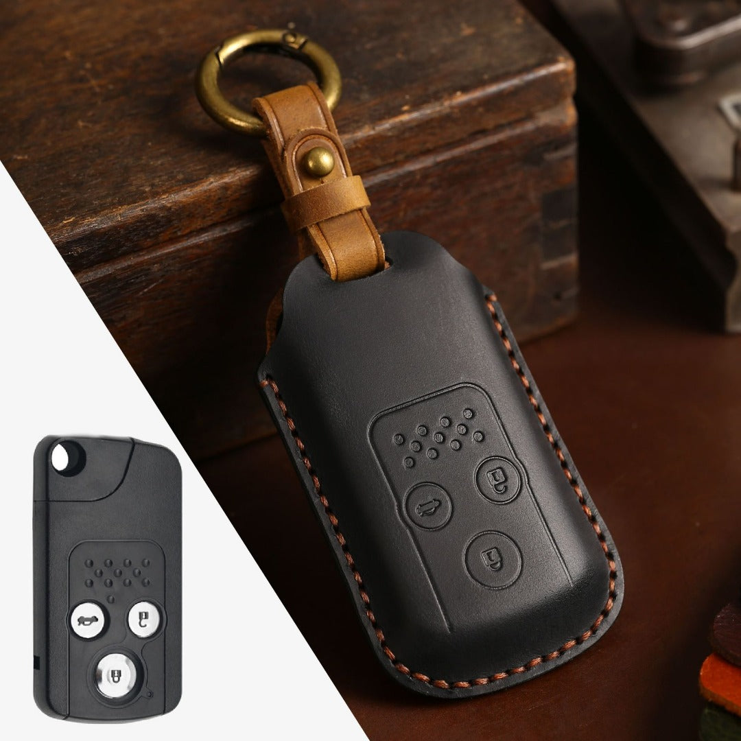 Honda Accord Leather Car Key Cover 2,3 Button