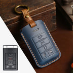 Cadillac Leather Key Cover - Premium Protector for All Models