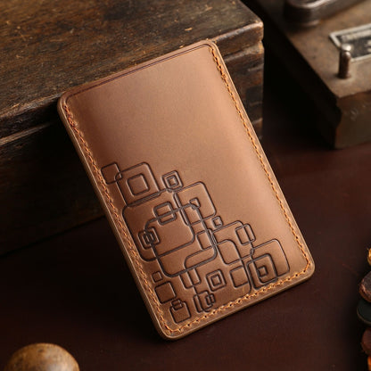 Tesla Leather Card Car Key Cover