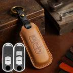 Étui de clé de voiture en cuir Mazda Angkesaila CX4 CX5 CX8 CX9 CX30 Atez 2,3 boutons