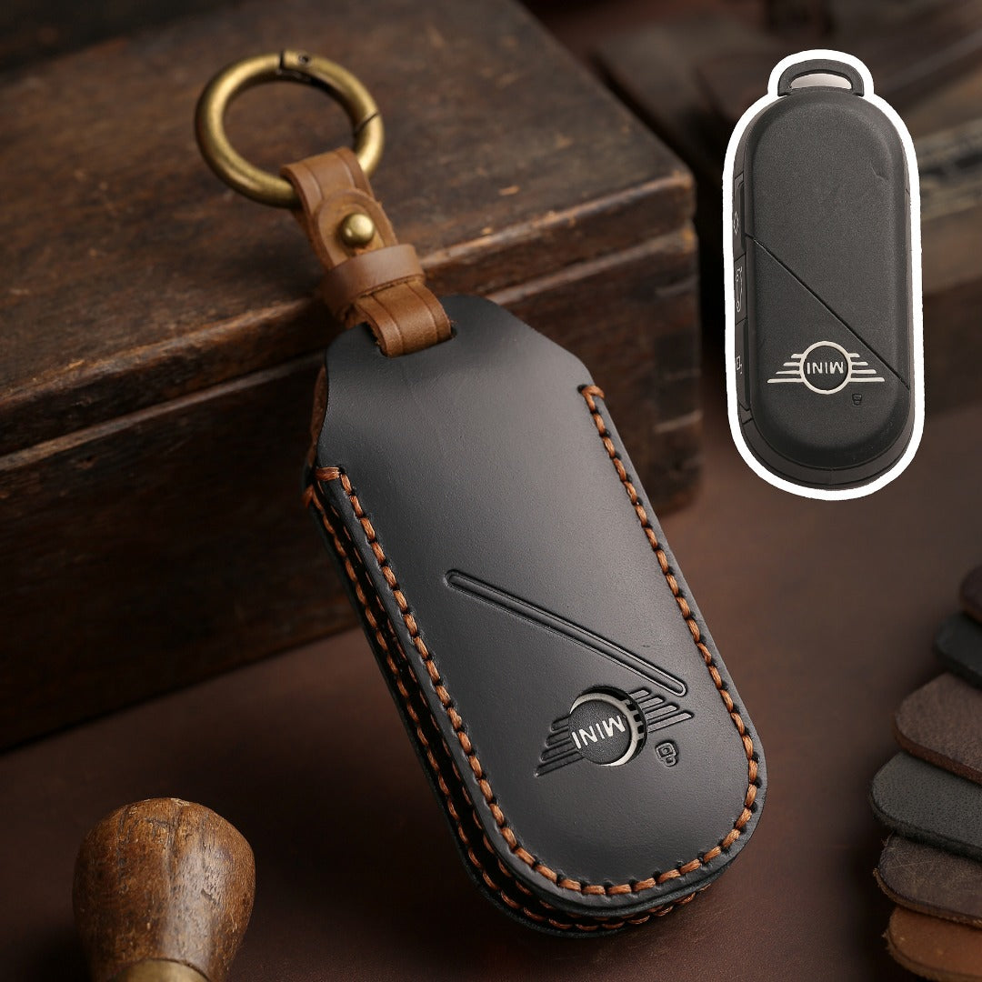 BMW Mini Countryman Cooper One Leather Car Key Cover