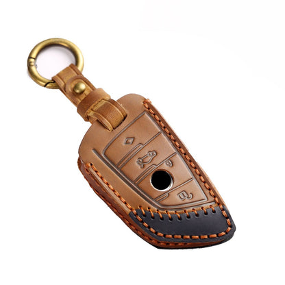 BMW Leather Car Key Cover 3,4 Button