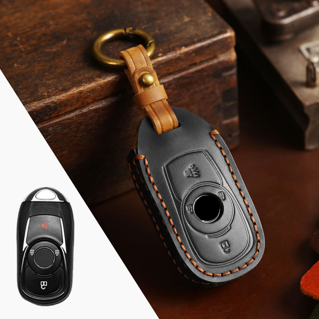 Buick Envision GL8 Regal LaCrosse Leather Car Key Cover 4,5,6 Button