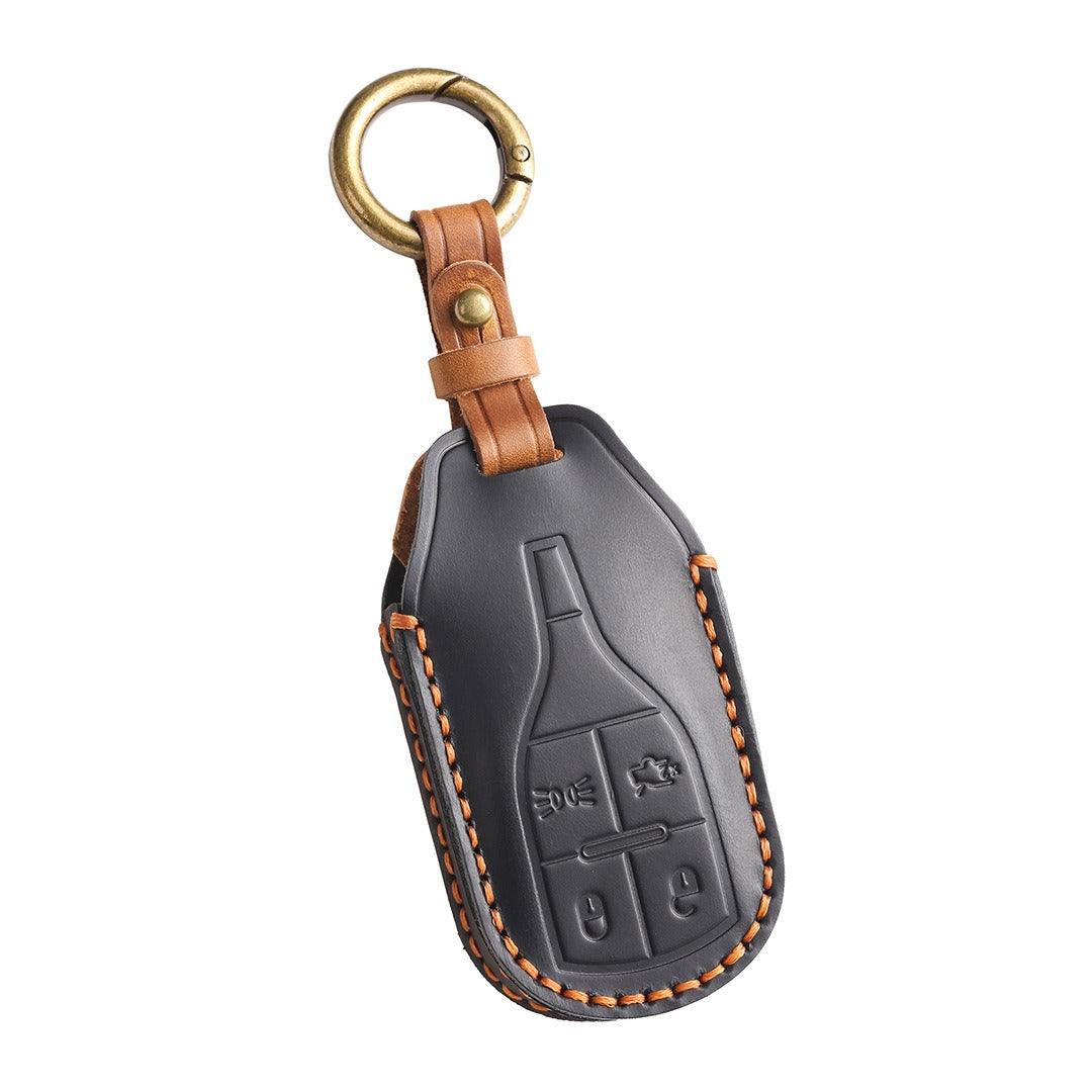 Maserati Leather Car Key Cover