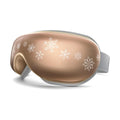 Carsine Eye Massager with Heat, FSA Eligible HSA Eye Mask for Migraine, Sleep Mask for Dry Eyes Relax, Reduce Eyeris Strain Gold