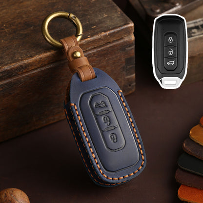 Ford Leather Car Key Cover 3 Button