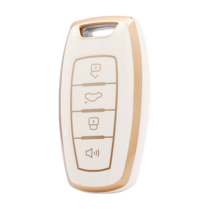 Carsine GWM Car Key Case Golden Edge