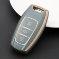 Carsine Golden Edge TPU key fob cover for GWM Haval H6 H2 Wingle - detail closeup