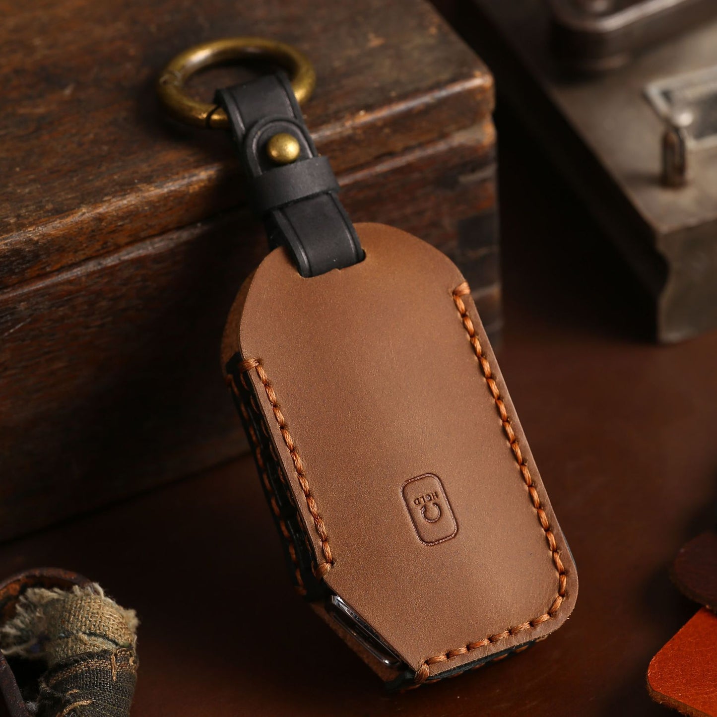 Kia Sorento Leather Car Key Cover