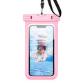 Carsine Universal Waterproof Phone Case Up to 8.3", IPX8 Pink
