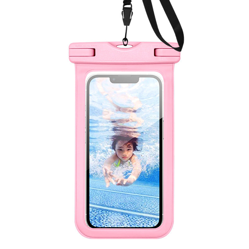 Carsine Universal Waterproof Phone Case Up to 8.3", IPX8 Pink
